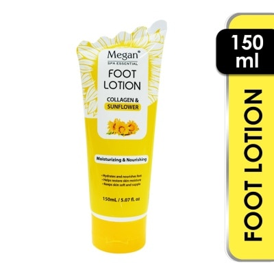 MEGAN Megan Foot Lotion 150ml Collagen & Sunflower