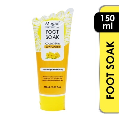 MEGAN Megan Foot Soak 150ml Collagen & Sunflower