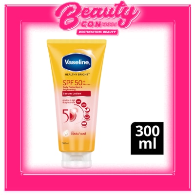 VASELINE Healthy Bright SPF50+ PA++++ Daily Protection & Brightening Serum Lotion 300ml