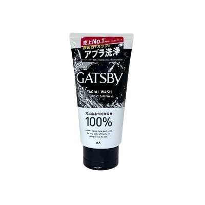 GATSBY GATSBY Facial Wash Strong Clear Foam 130ml