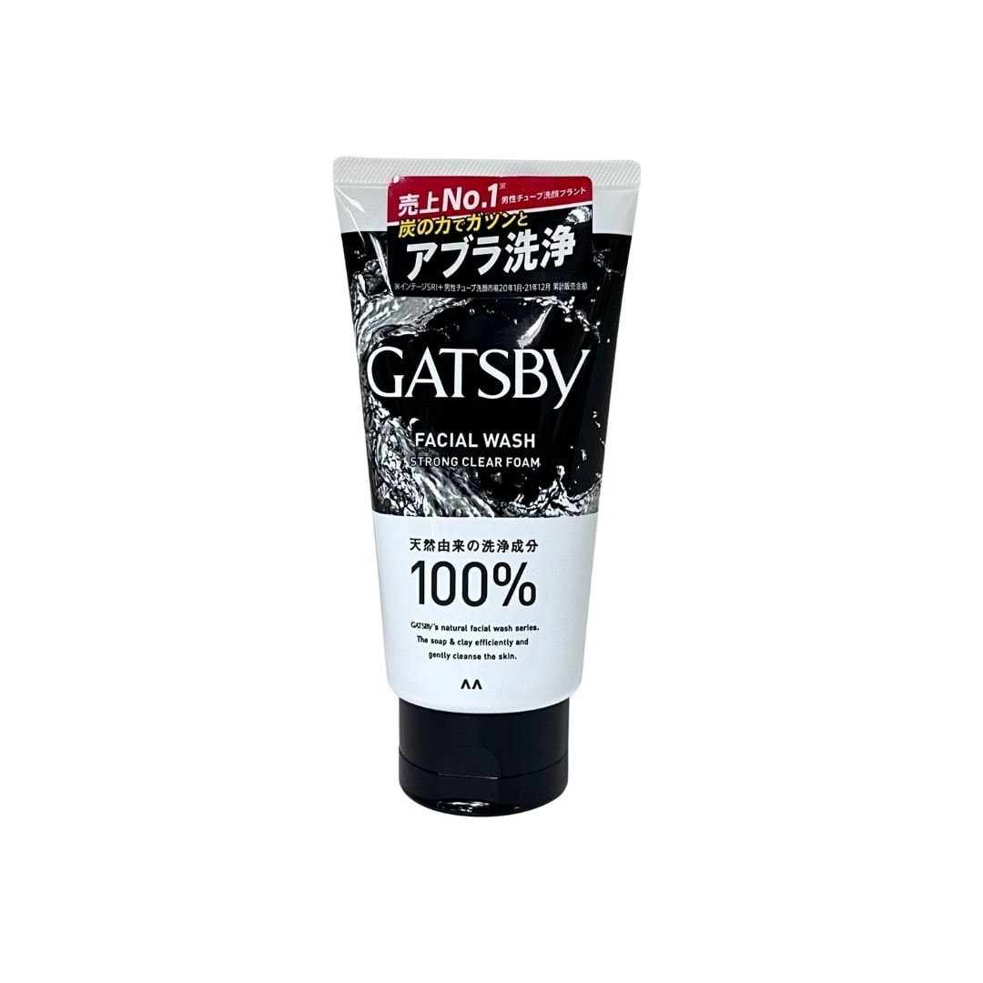 GATSBY Facial Wash Strong Clear Foam 130ml