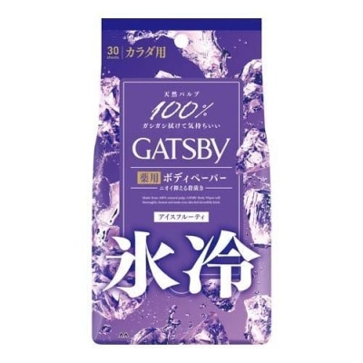 GATSBY GATSBY Deodorant Body Paper Ice Type - Ice Fruity 30's