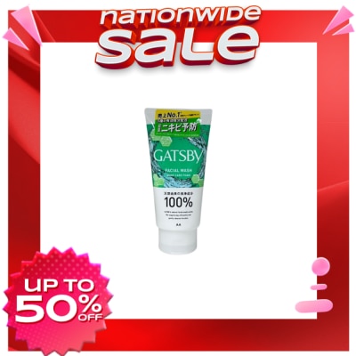 GATSBY GATSBY Facial Wash Triple Care Acne Foam AQ 130g