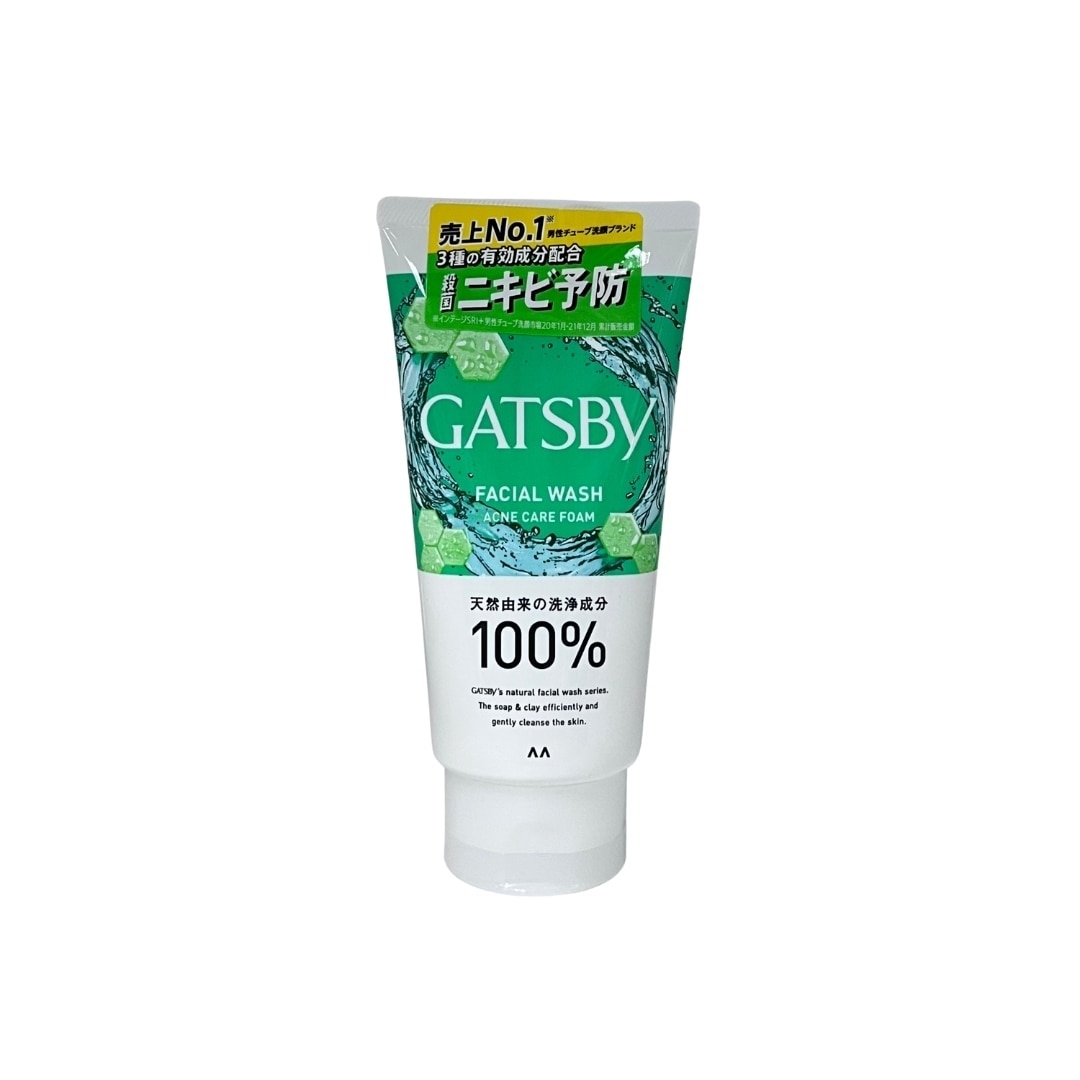 GATSBY Facial Wash Triple Care Acne Foam AQ 130g