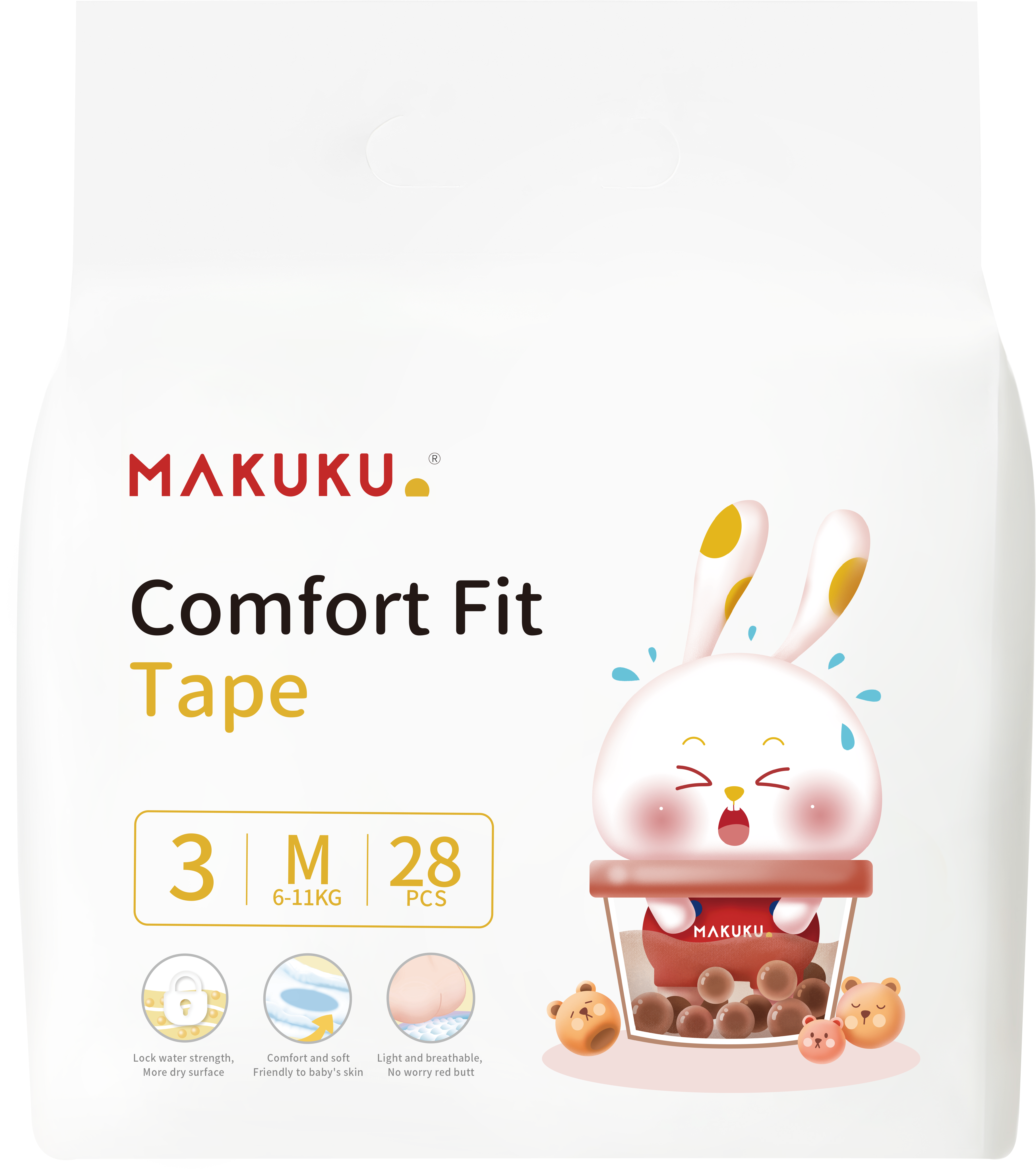 "Comfort Fit Tape