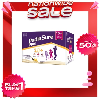 PEDIASURE PLUS PediaSure Plus 10+ Vanilla 1800g