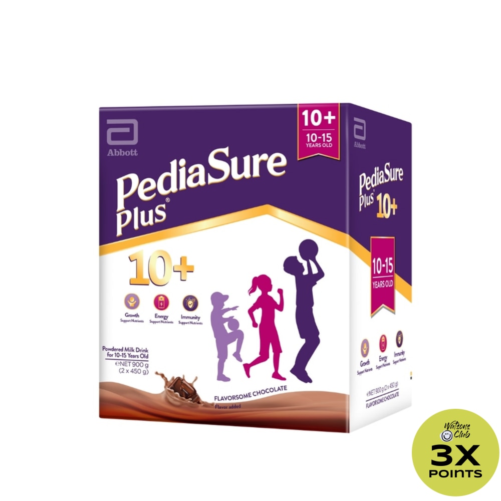 PediaSure Plus 10+ Choco 900g
