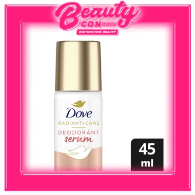 DOVE Dove Radiant + Care Deodorant Serum Roll On 3% Niacinamide 10x Vitamin C&E Dark Marks Reducer 45ml
