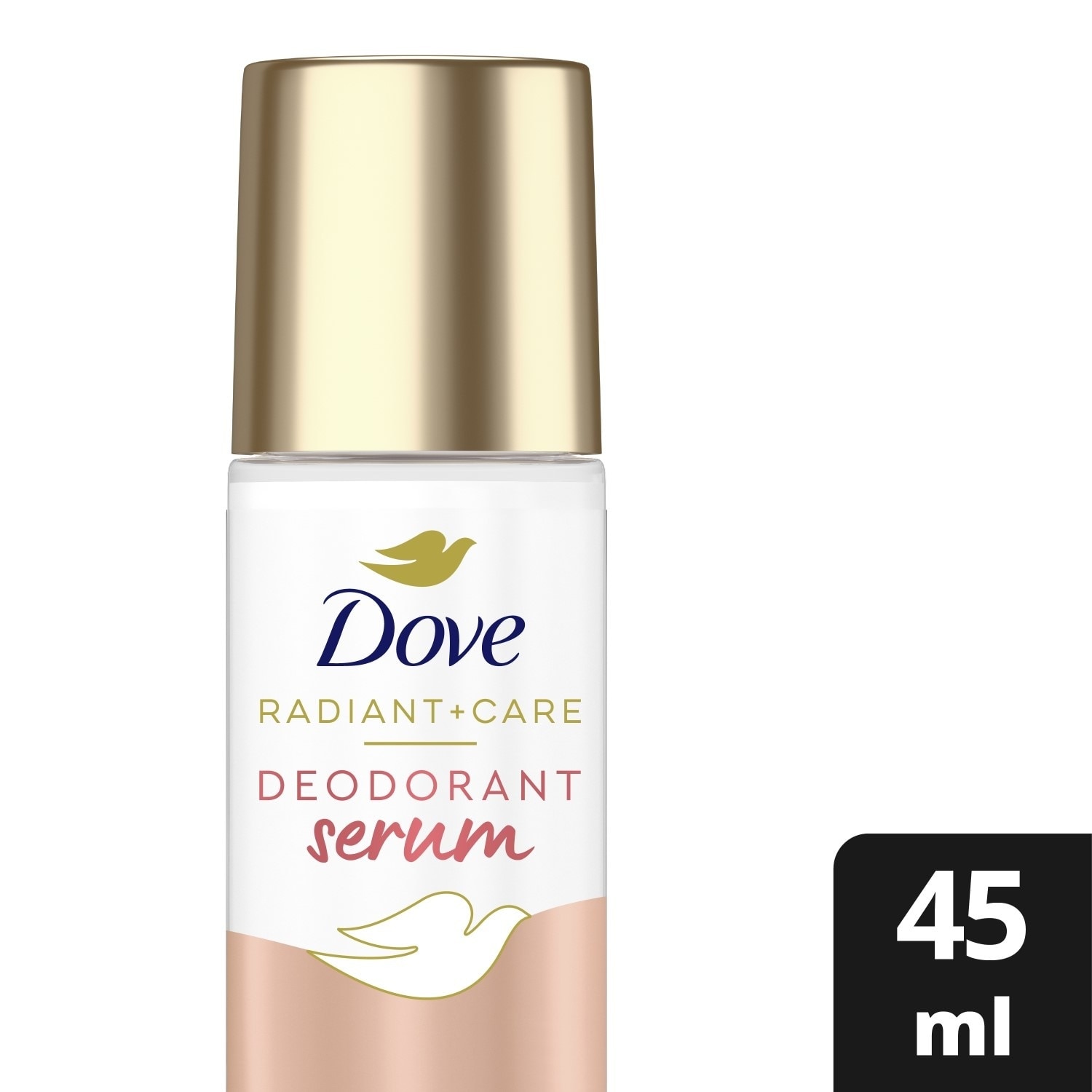 Dove Radiant + Care Deodorant Serum Roll On 3% Niacinamide 10x Vitamin C&E Dark Marks Reducer 45ml