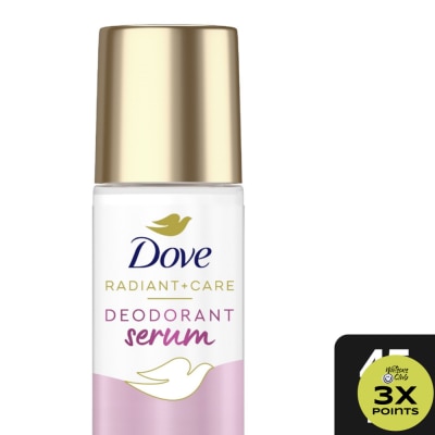 DOVE Dove Radiant + Care Deodorant Serum Roll On 3% Niacinamide 10x Collagen Deep Renew 45ml