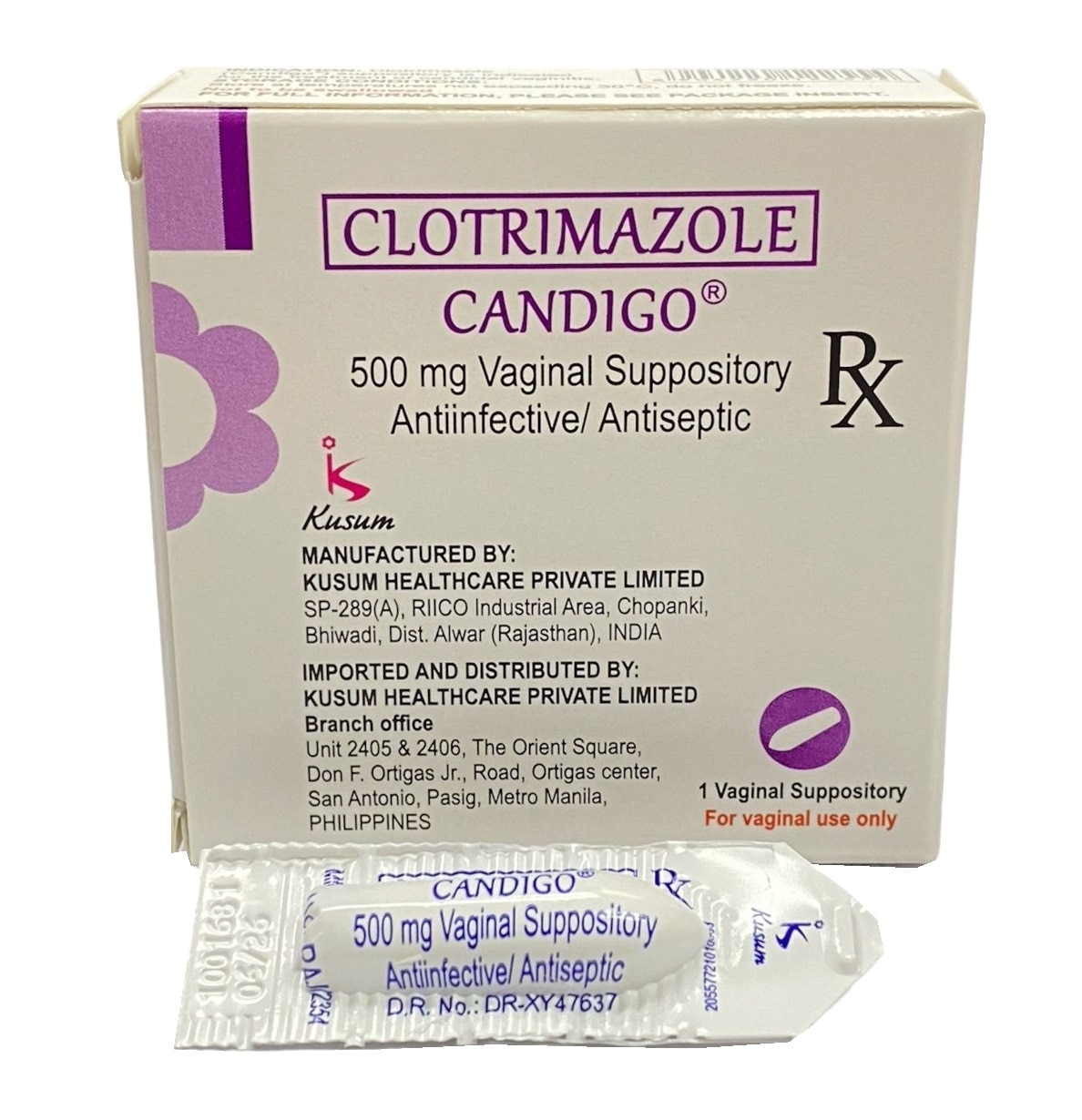 Candigo Vaginal Suppository [PRESCRIPTION REQUIRED]