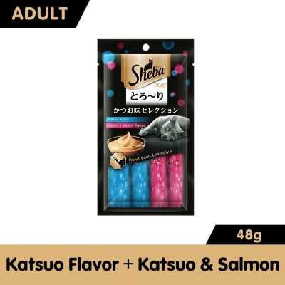 SHEBA Melty Katsuo and Salmon Flavor 4s 48g