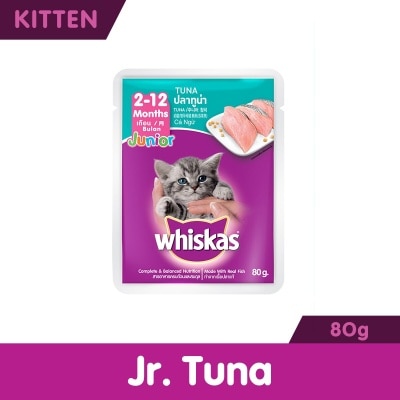 WHISKAS Pouch Kitten Tuna 80g