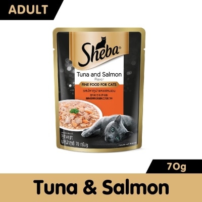 SHEBA Pouch Tuna & Salmon 70g