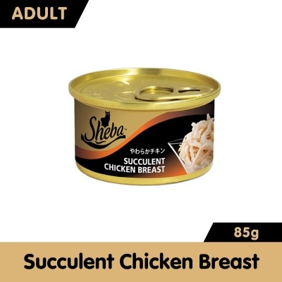 SHEBA Can Succulent Chicken Breast 85g