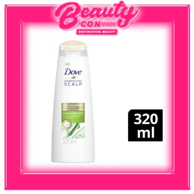 DOVE Dermacare Scalp Anti-dandruff Shampoo Hairfall Recovery 320ML