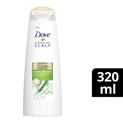 DOVE Dermacare Scalp Anti-dandruff Shampoo Hairfall Recovery 320ML