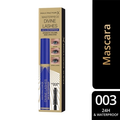 MAX FACTOR Masterpiece Divine Lashes 24hr Waterproof Mascara 9ml