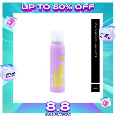 QUICKFX Body Spray Summer Citrus 100ml