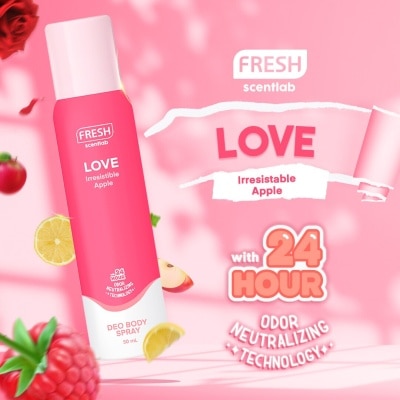 FRESH FRESH Scentlab Love Irrisistable Apple Deo Body Spray 50ml