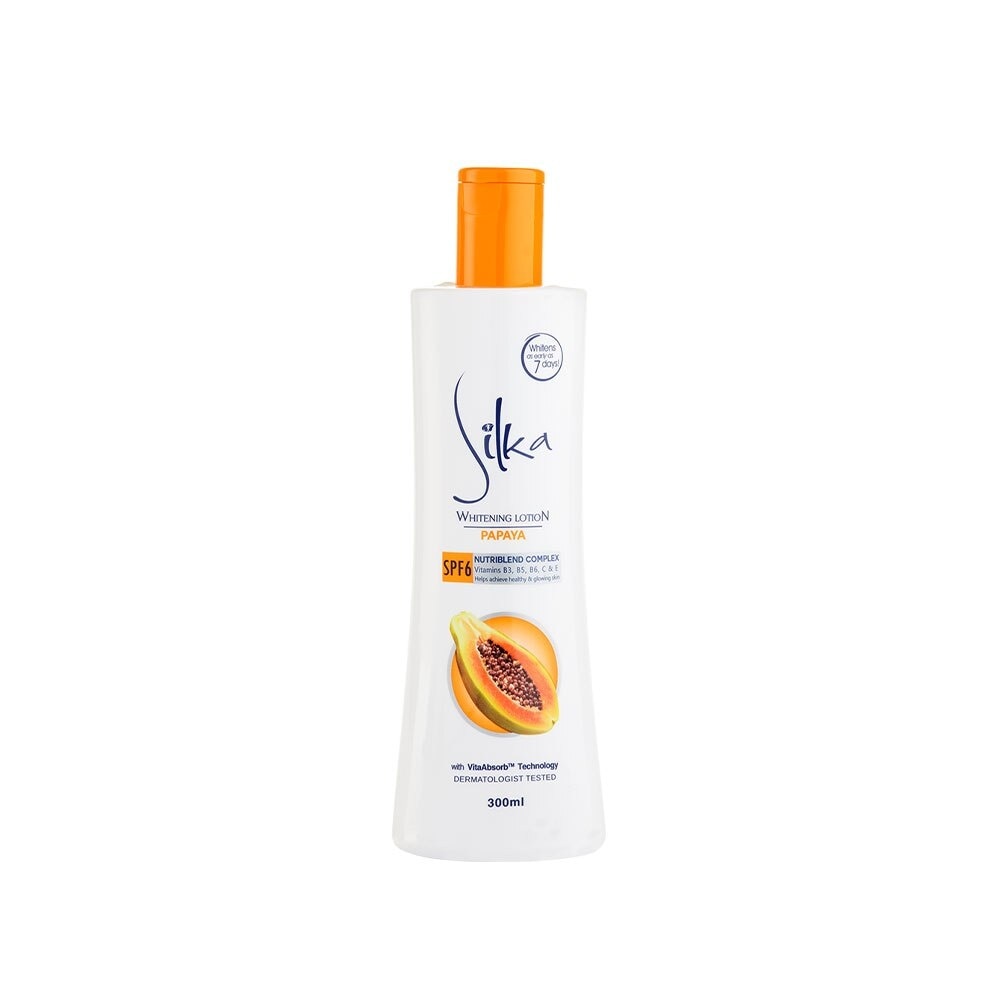 Silka Whitening Lotion Papaya Spf6 300Ml