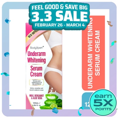 BODYXPERT BODYXPERT Underarm Whithening Serum Cream 120ml