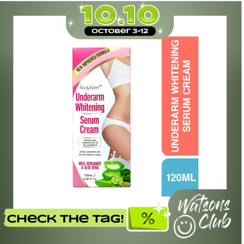 BODYXPERT Underarm Whithening Serum Cream 120ml image