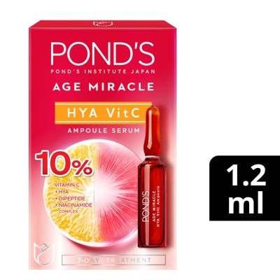 PONDS Age Miracle Anti Aging HYA VitC Ampoule Serum 1.2mL