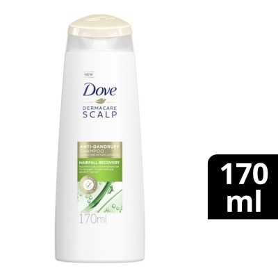 DOVE Dermacare Scalp  Anti-dandruff Shampoo Hairfall Recovery 170ML