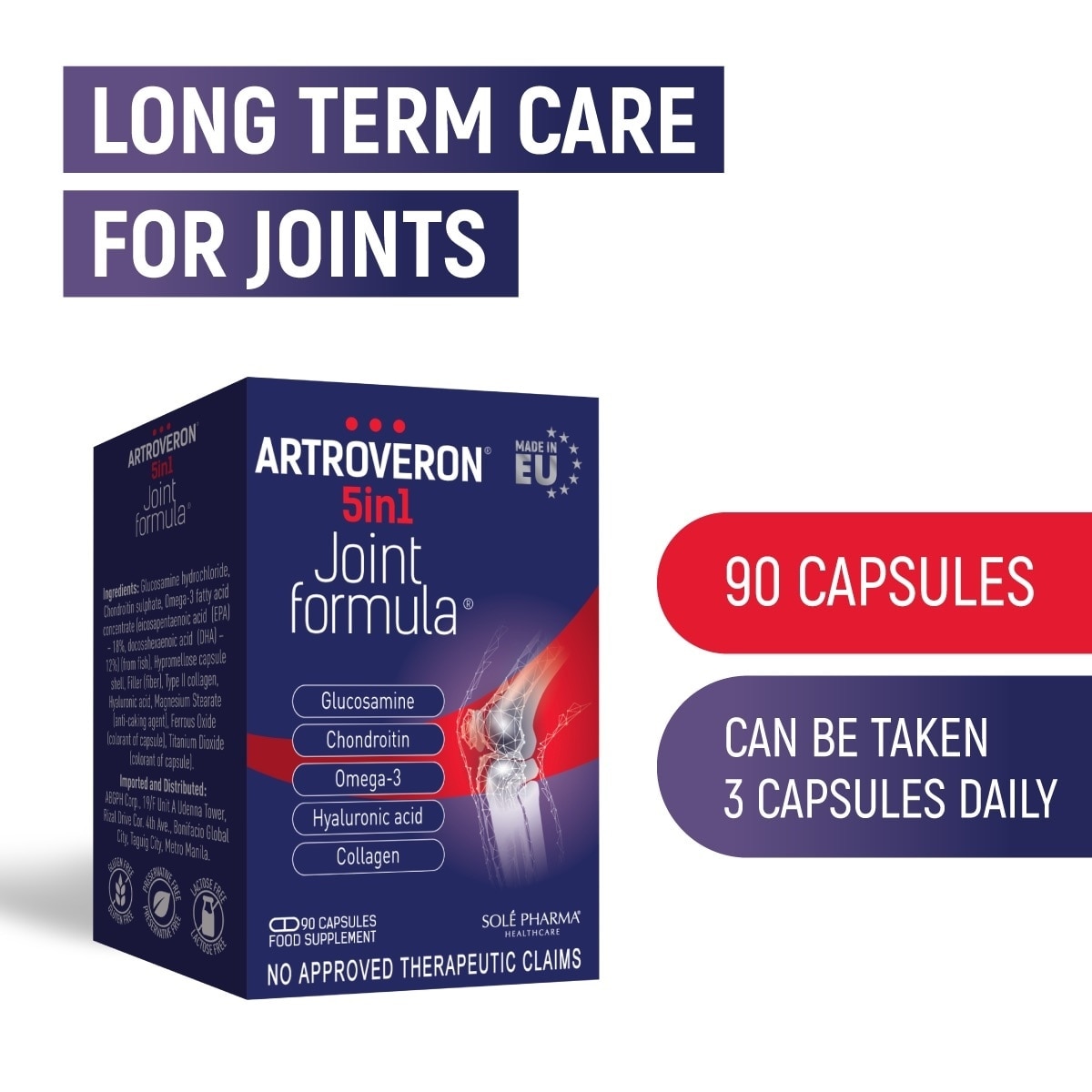 Artroveron 5in1 Joint Formula 90 Capsules