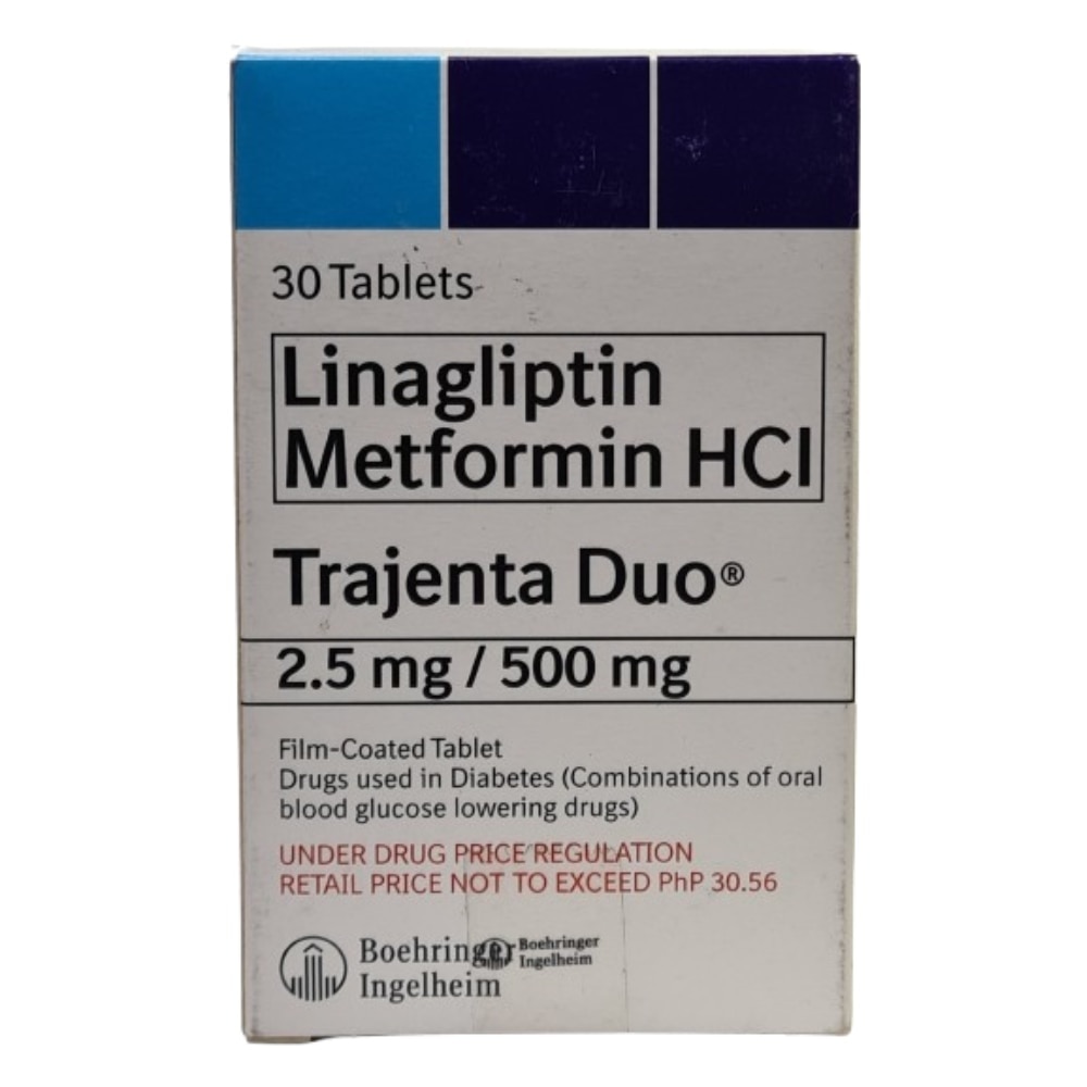 Trajenta Duo 2.5Mg/500Mg Fct Sold Per Piece [PRESCRIPTION REQUIRED]