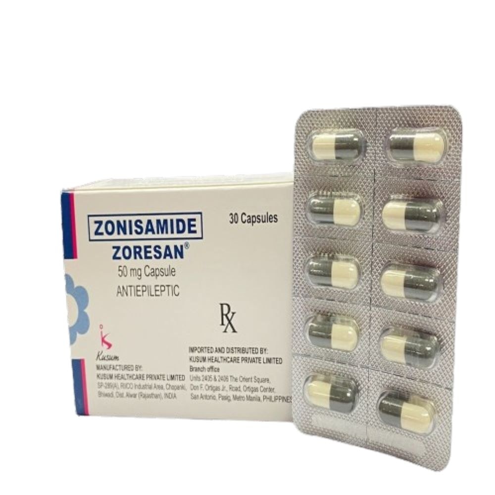 ZORESAN 50mg Capsule Sold Per Piece [PRESCRIPTION REQUIRED]