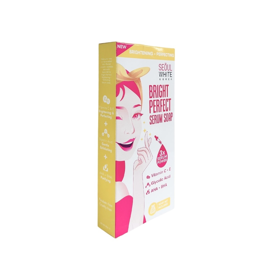 SEOUL WHITE Bright Renew Serum Soap 90g