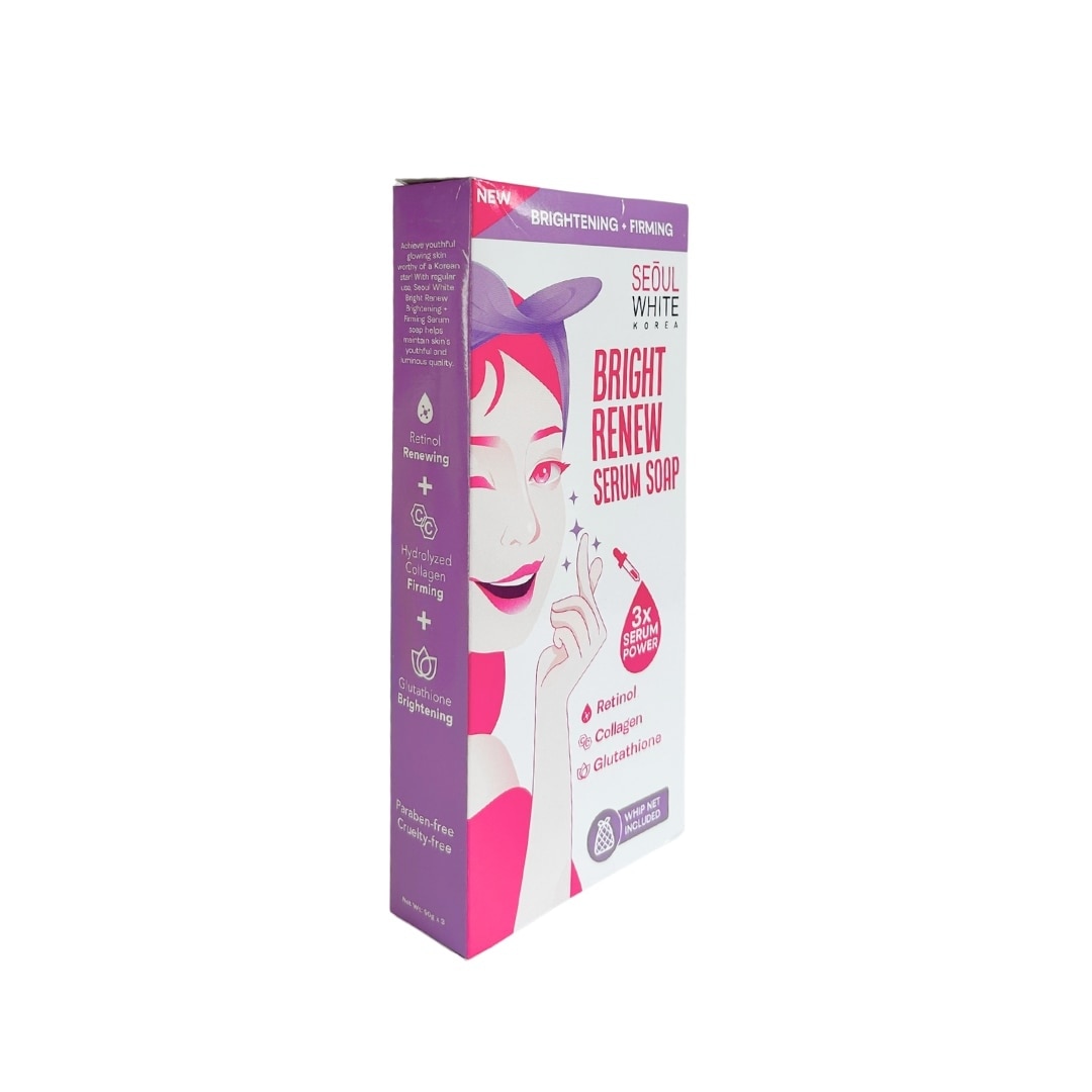 SEOUL WHITE Renew Serum Soap 90g