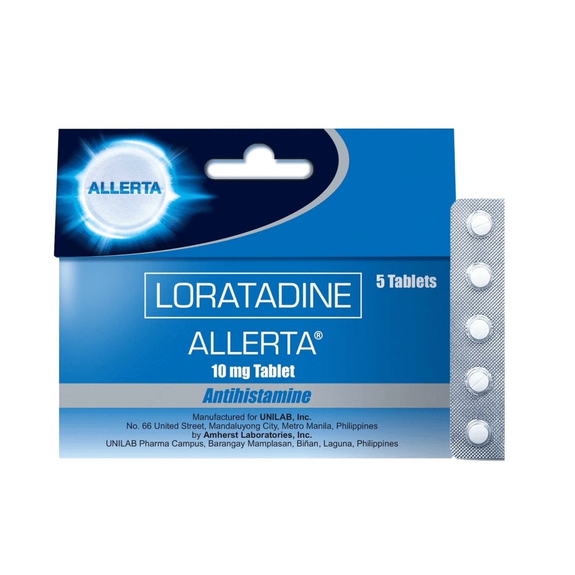 Allerta 10Mg Tab 5