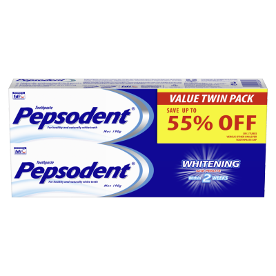 PEPSODENT Pepsodent Whitening Promo Pack 2X190G