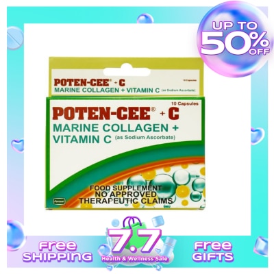 POTENCEE COLLAGEN POTENCEE + C Marine Collagen 10s