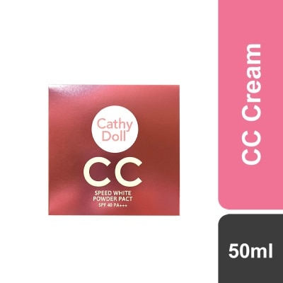 CATHY DOLL Speed white CC Powder Pact SPF40 12g - Light Beige