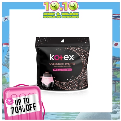KOTEX KOTEX Overnight Panties M to L Size 2s