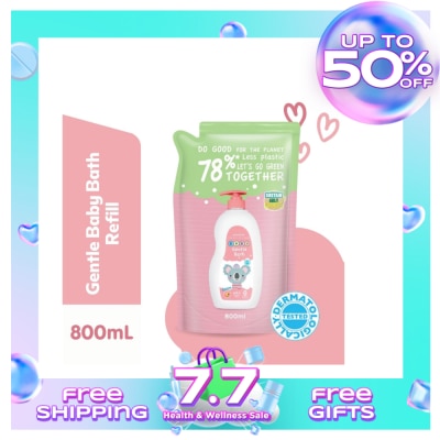 WATSONS WATSONS Gentle Baby Bath Refill 800ml