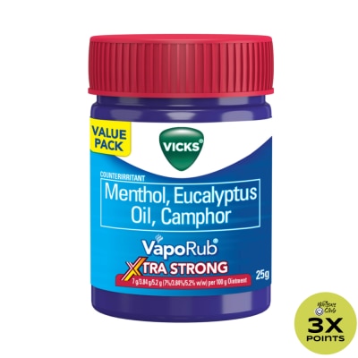 VICKS VICKS VapoRub Xtra Strong 25g