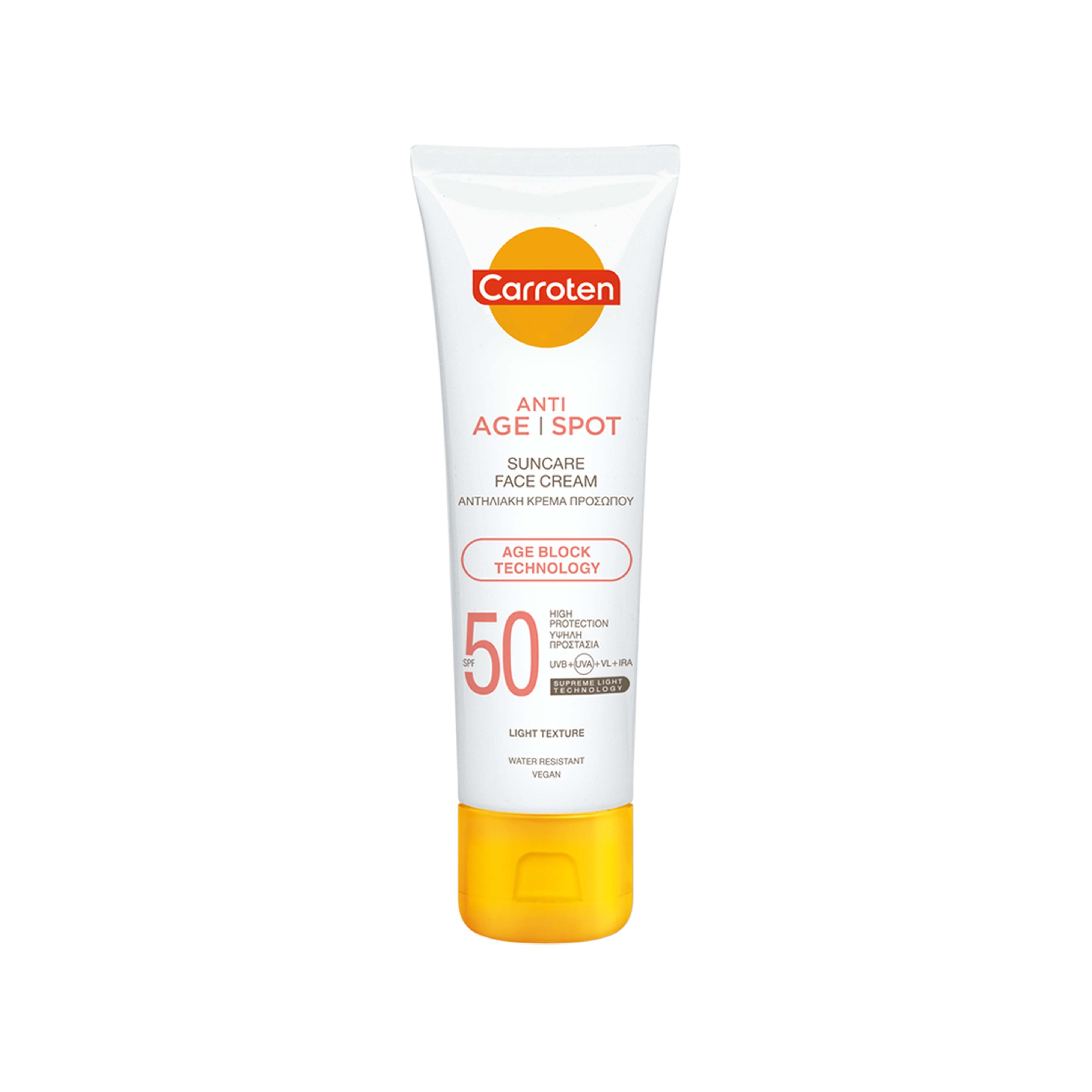 Face Cream Anti-Age Anti-Spot SPF 50 50ML