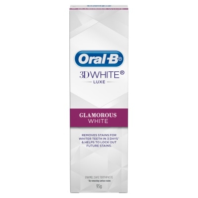 ORAL B 3D White Luxe Diamond Glamorous 95g