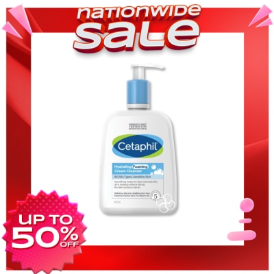 CETAPHIL Hydrating Foaming Cream - 473 ML