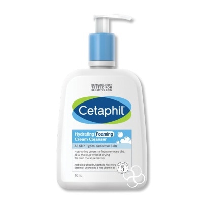 CETAPHIL Hydrating Foaming Cream - 473 ML