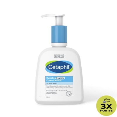 CETAPHIL Hydrating Foaming Cream - 236 ML