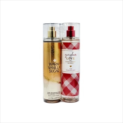 BATH N BODY WORKS BATH N BODY WORKS Gs Warm Vanilla Sugar + Gingham Love 236ml