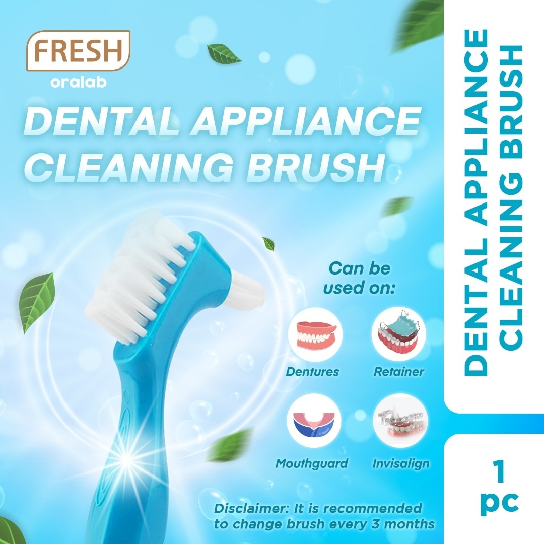 Dental Appliance Cleaning Brush