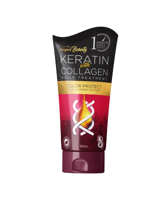 ARGAN BEAUTY Keratin With Collagen  Color Protect Treatment 180ml Buy 1 Take 1