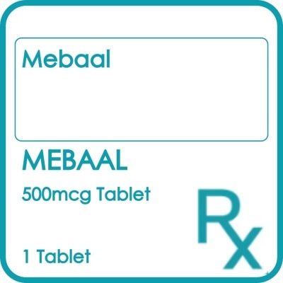 MEBAAL MEBAAL Tablet 500mcg Sold Per Piece [PRESCRIPTION REQUIRED]